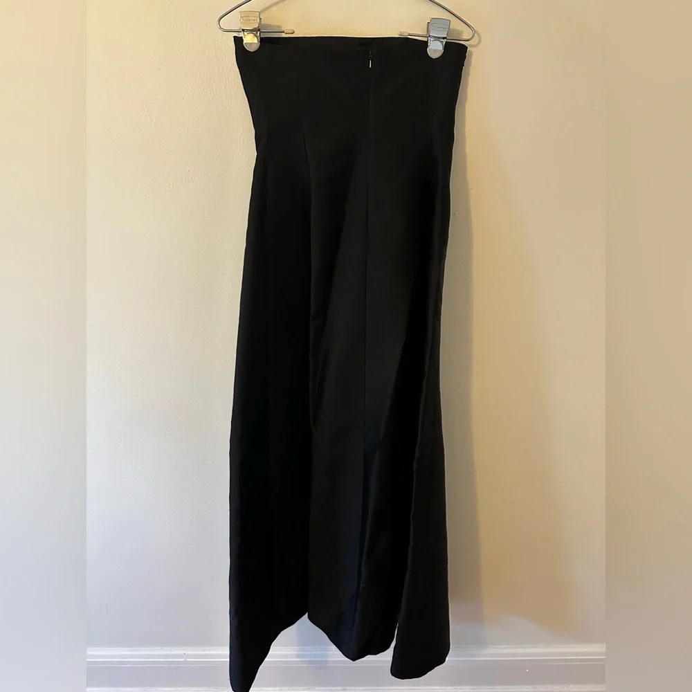 Lauren Ralph Lauren Strapless Black Cocktail Gown - size 4 - Picture 4 of 6